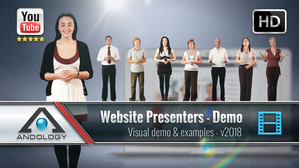 Website Video Presenters - Demo 2018 - Andology Corporation